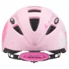 Ochronny kask dziecięcy UVEX kid 2 cc Multicolour Pink, hard-shell, wykończenie matowe