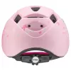Ochronny kask dziecięcy UVEX kid 2 cc Multicolour Pink, hard-shell, wykończenie matowe