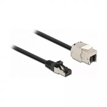 Kabel RJ45 wtyk do modułu Keystone RJ45 gniazdo DeLOCK 87029