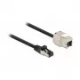 Kabel RJ45 wtyk do modułu Keystone RJ45 gniazdo DeLOCK 87029