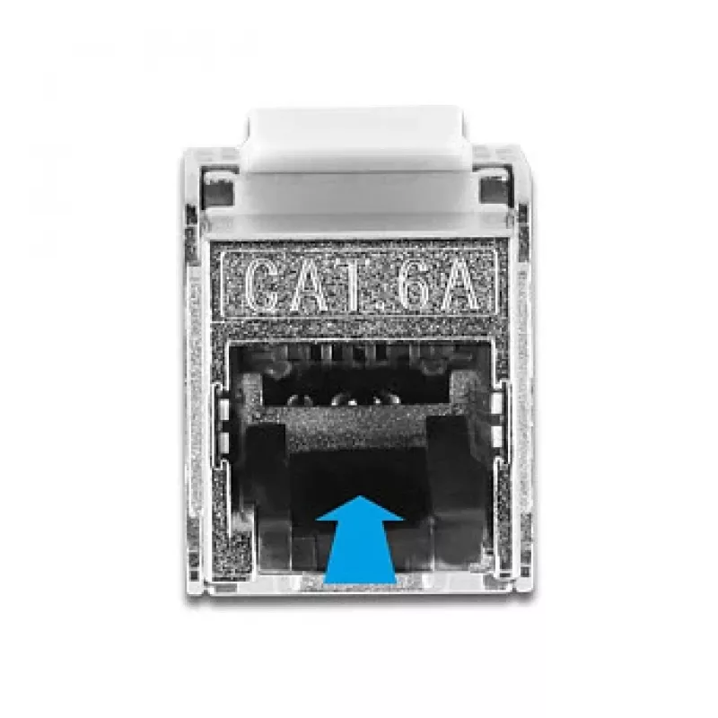Kabel RJ45 wtyk do modułu Keystone RJ45 gniazdo DeLOCK 87029