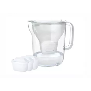 Dzbanek filtrujący wodę BRITA Style Essential XL z wkładami MAXTRA PRO Pure Performance (3 szt.) — biały