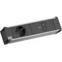 Bachmann CONI BM0023770 moduł do zabudowy 1x gniazdo CEE7/3 1x USB-C/C 100W czarny L=0,2m