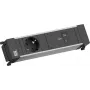 Moduł gniazda zasilania Power Frame Bachmann BM0023854 z 1 gniazdem CEE7/3 i kablem USB‑C do USB‑C 100 W, dł. 0,2 m