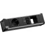 Listwa zasilająca Bachmann CONI z 1 gniazdem CEE 7/3, 1x USB-C PD 45W, 1 złączem sieciowym, kabel 0,2 m