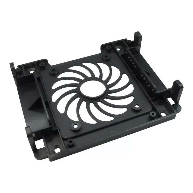 Inter-Tech Rama montażowa 1x5,25 na 1x2,5 / 1x3,5 / wentylator 12 cm