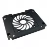 Inter-Tech Rama montażowa 1x5,25 na 1x2,5 / 1x3,5 / wentylator 12 cm