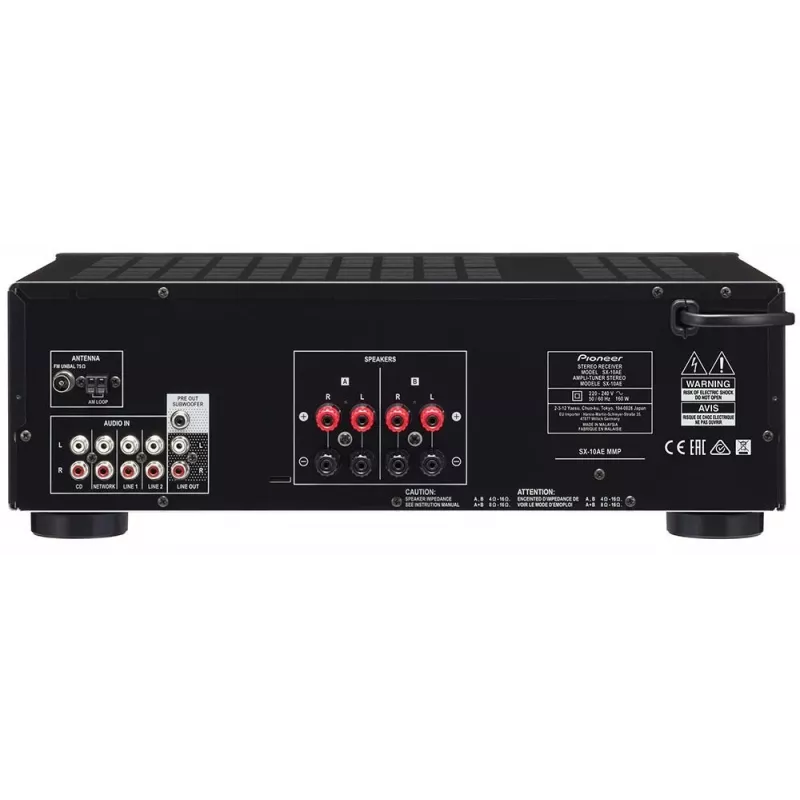 Pioneer SX-10AE 45 W 4.1 kanałów stereofoniczny Czarny