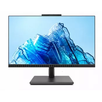 Acer VERO B227QDE 21,5-calowy monitor IPS FHD 100 Hz z HDMI/DisplayPort i wbudowaną kamerą internetową, czarny