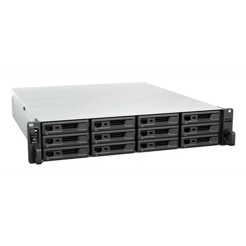 NAS Rack Synology RS2423RP+II (Rack 2U) AMD Ryzen V1780B 8 GB DDR4, 12-kieszeniowy, RAID, DiskStation Manager