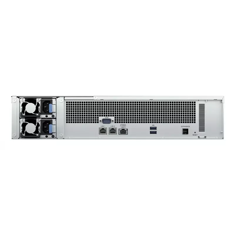 NAS Rack Synology RS2423RP+II (Rack 2U) AMD Ryzen V1780B 8 GB DDR4, 12-kieszeniowy, RAID, DiskStation Manager