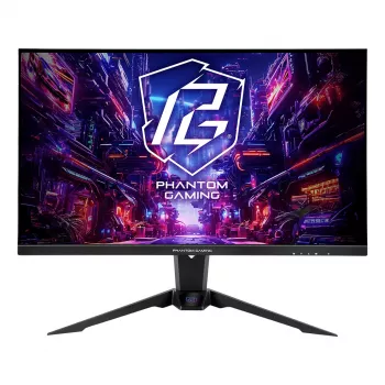 Monitor ASRock PG32QFT 32 cale QHD (2560×1440) IPS LED, 1 ms, 180 Hz, VESA, regulacja wysokości, Czarny