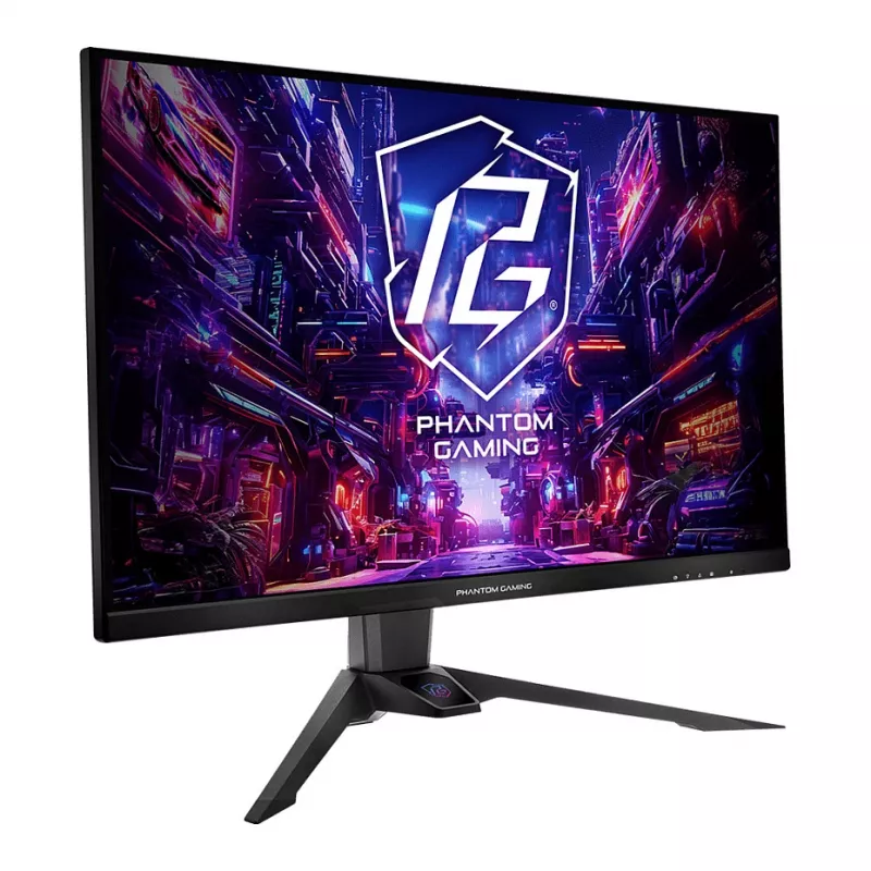 Monitor ASRock PG32QFT 32 cale QHD (2560×1440) IPS LED, 1 ms, 180 Hz, VESA, regulacja wysokości, Czarny