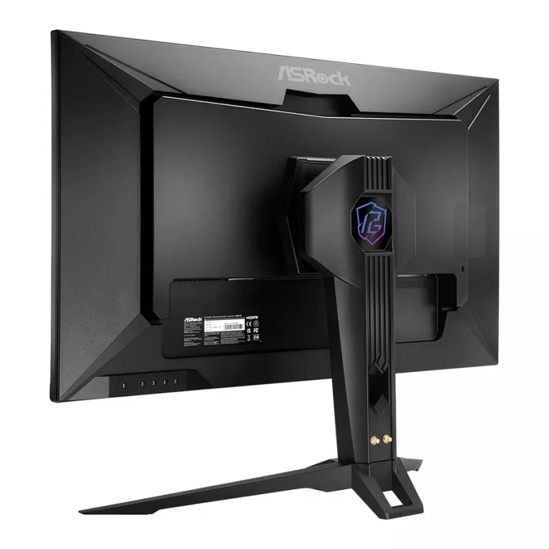 Monitor ASRock PG32QFT 32 cale QHD (2560×1440) IPS LED, 1 ms, 180 Hz, VESA, regulacja wysokości, Czarny