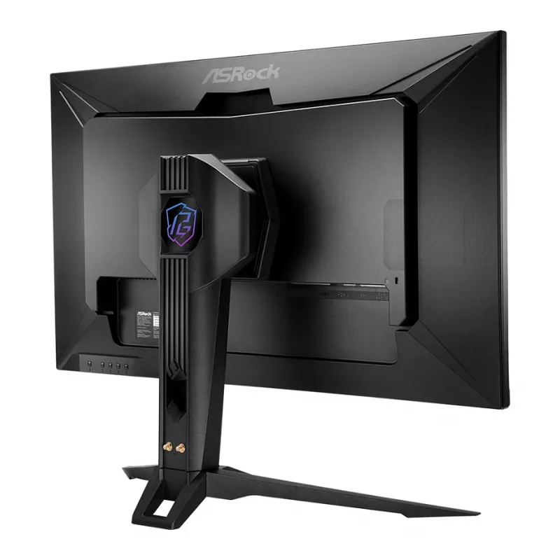 Monitor ASRock PG32QFT 32 cale QHD (2560×1440) IPS LED, 1 ms, 180 Hz, VESA, regulacja wysokości, Czarny