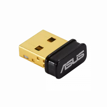Adapter Bluetooth USB ASUS USB-BT600, interfejs Bluetooth, host USB, 1,5 Mbit/s, zasilany przez USB, czarno-złoty