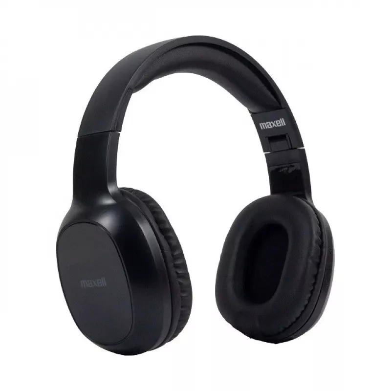 MAXELL HD1 BASS Słuchawki Bluetooth z ładowaniem USB-C, basowym dźwiękiem, bezprzewodowe nauszne