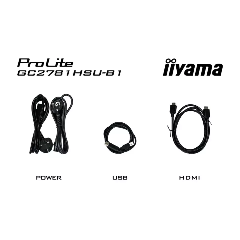 Monitor IIYAMA G-MASTER GC2781HSU-B1 27 cali Curved VA 1920×1080 144 Hz Hub USB Głośniki VESA Czarny