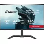 27-calowy IIYAMA G-MASTER GCB2784HSU-B1 zakrzywiony monitor gamingowy VA 240 Hz FHD 1920x1080 hub USB głośniki VESA