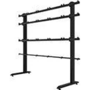 B-TECH Uchwyt ścienny 27'' uniwersalny 5x5 dvLED Videowall (BTXPS27-W5X5/B)