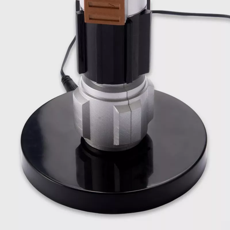 Lampa stołowa Ukonic 16987 czarna miedziana szara biała niebieskie światło 595 mm