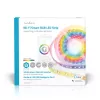 Inteligentny pasek LED Nedis WIFILS51CRGB — Wi‑Fi, RGB, 24 W, kabel 1 m, szerokość 12 mm