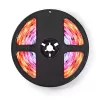 Inteligentny pasek LED Nedis WIFILS51CRGB — Wi‑Fi, RGB, 24 W, kabel 1 m, szerokość 12 mm