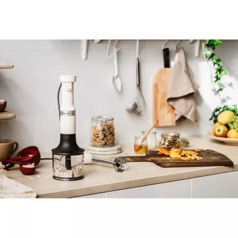 KitchenAid 5KHBV83EAC 1 L blender ręczny 180 W kremowy