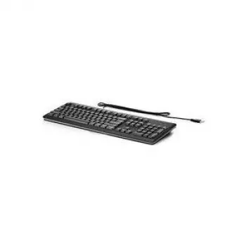 Hewlett Packard Enterprise HPE Standard - klawiatura - USB - francuska - srebrna, Carbonite (QY776AA#ABF)