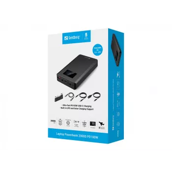 SANDBERG Powerbank do laptopa 20000 PD100W