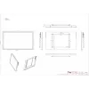 ERNITEC 0070-24198-HB3000-P monitor monitoringu 4K UHD — profesjonalny monitor