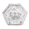 Mata do zabawy dla niemowląt milly mally Baby Mat 5in1 Minky – wielofunkcyjna mata 5w1 dla niemowląt do leżenia na brzuszku, zabawy, odpoczynku, raczkowania i podróży