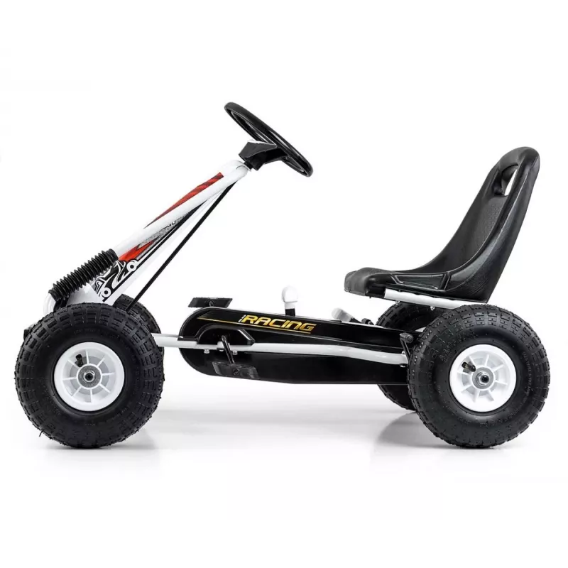 Milly Mally Jeździk Gokart Thor Biały