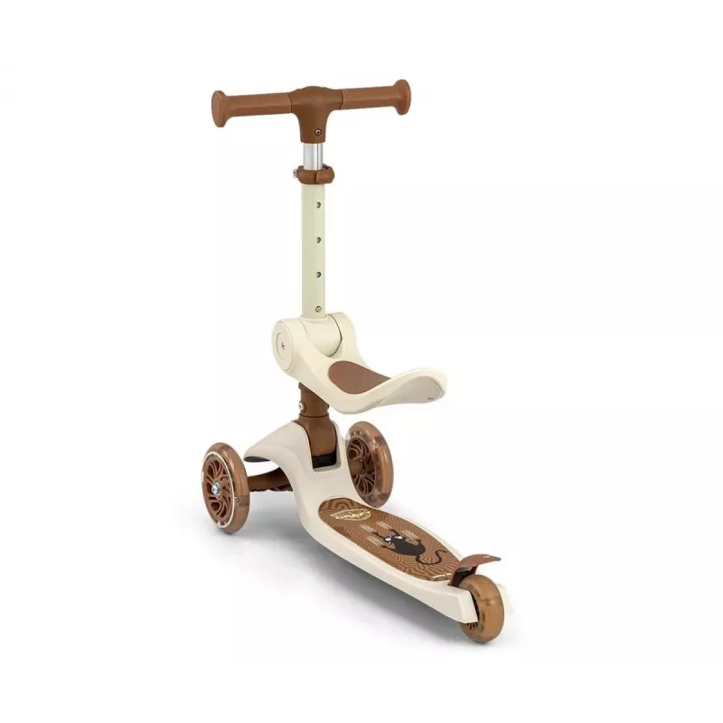 Hulajnoga kopana milly mally Milly Mally Scooter Fuzzy Classic — hulajnoga dziecięca, beżowa