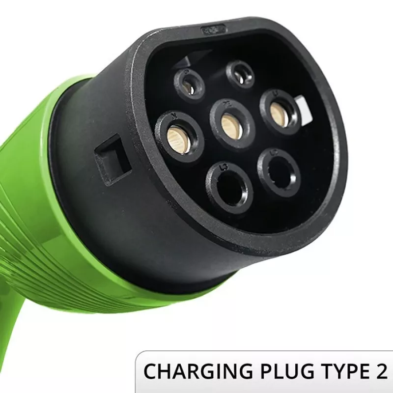 Ładowarka samochodowa elektryczna naścienna QOLTEC 7 kW 230V CEE 32A z Wi‑Fi i LCD (model 52721)