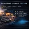 Przejściówka zasilająca QOLTEC CEE 16A 5P 400V na SCHUKO 230V, model 52724