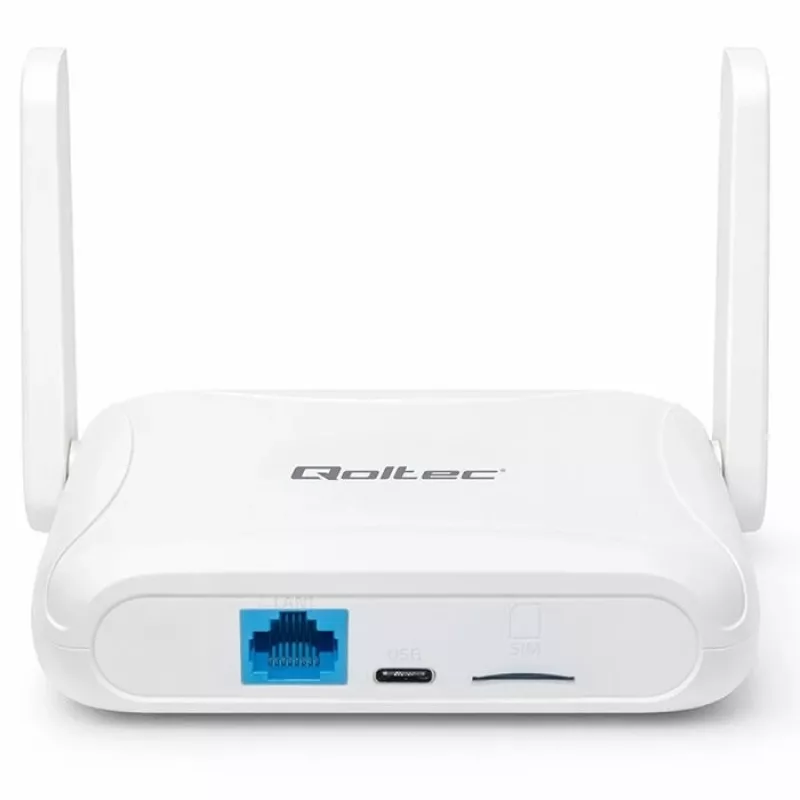 Router QOLTEC 56980 — Router komórkowy 4G LTE z Wi‑Fi 6