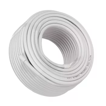 Kabel koncentryczny MACLEAN MCTV-470 RG-6/U 25 m, biały