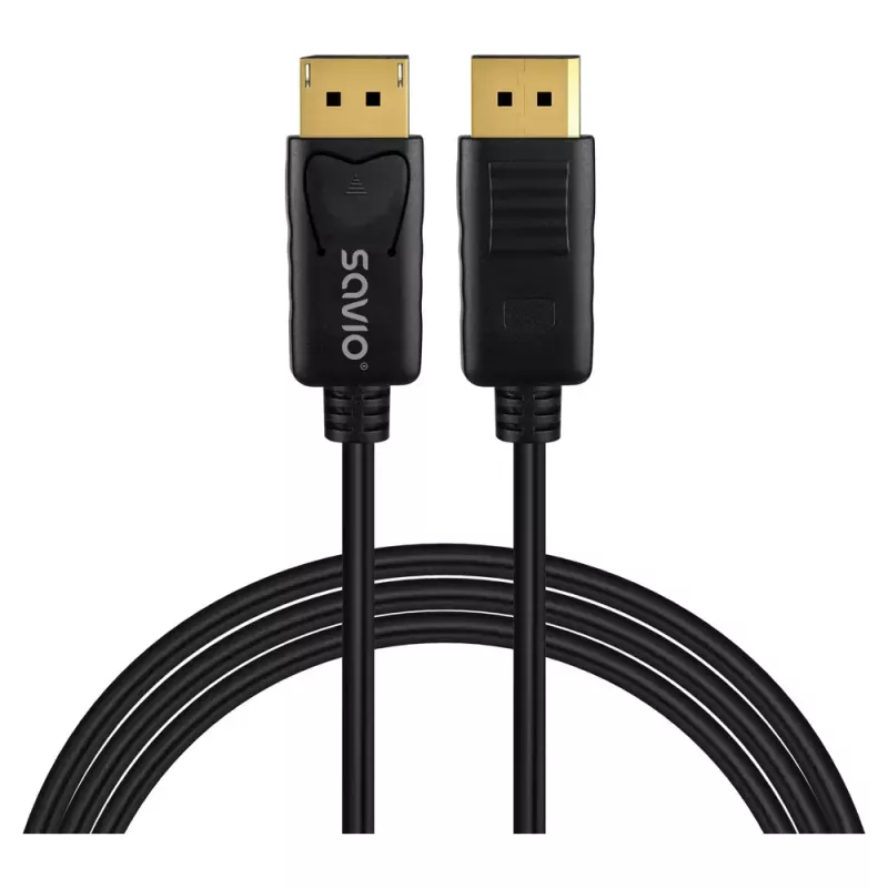 Kabel DisplayPort SAVIO CL-204 v1.4 1 m, zgodność z DP 1.4