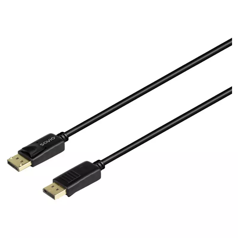Kabel DisplayPort 1.4 SAVIO CL-206, 3 m, pasywny, obsługa 8K@60Hz / 4K@120Hz