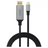 Kabel USB-C do DisplayPort SAVIO CL-208 (DisplayPort 1.2, 2 m)