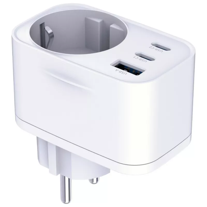 3MK Comfort Charger GaN 30W Biały – Zasilacz USB, moc 30W GaN