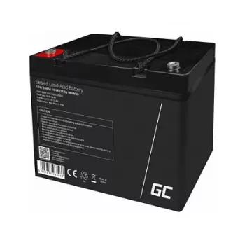 Akumulator AGM zielony Cell AGM49 55 Ah 12 V do zastosowań morskich i rekreacyjnych