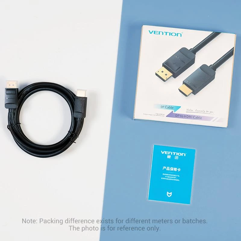 Kabel DP-HDMI 2M/CZARNY Hadbh Vention