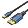 Kabel Mini DP na DP 2M/NIEBIESKI Hcflh Vention