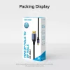 Kabel Mini DP na DP 2M/NIEBIESKI Hcflh Vention