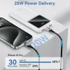 Power Bank USB 10000MAH 22.5W/CZARNY FHKB0 Vention