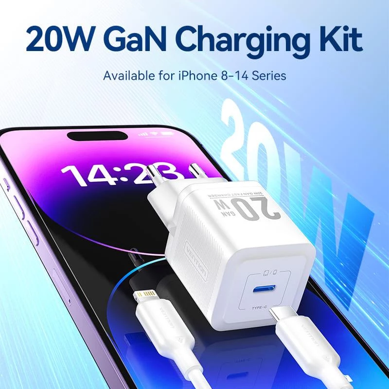 Ładowarka sieciowa USB-C/20W TZ-FEPW0-EU-02 Vention