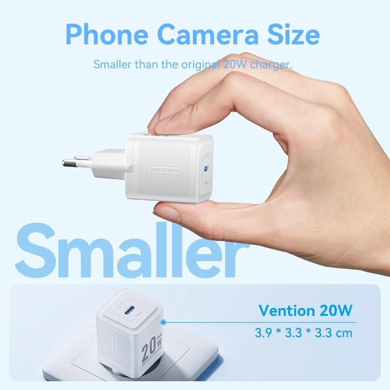 Ładowarka sieciowa USB-C/20W TZ-FEPW0-EU-02 Vention