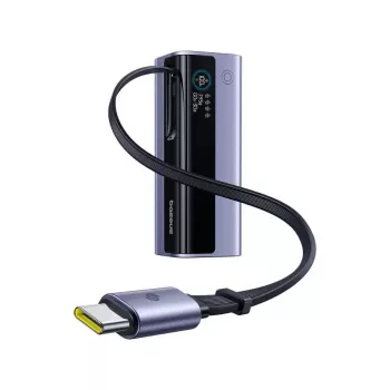 Przenośny powerbank Baseus EnerGeek GR11 20000 mAh LiPo 145 W, 2× USB-C + 1× USB-A, 20 V, czarny